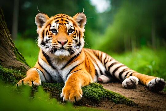 beautiful cute and pretty wild animals images and wallpapers generative Ai