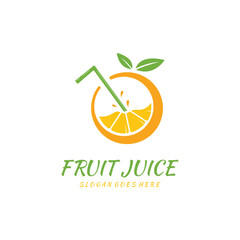 Fresh Drink Simple Logo Template