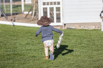 Fototapeta premium child playing 