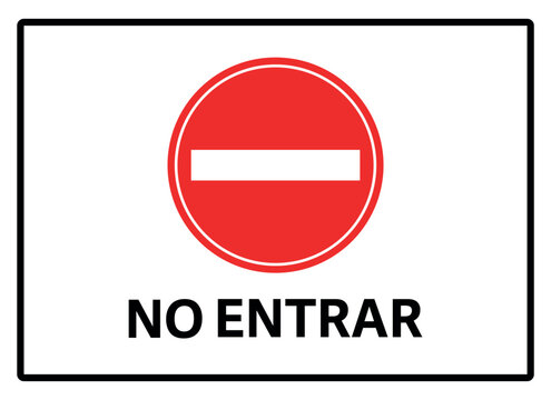 no entrar