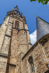 St.-Sylvestri-Kirche in Wernigerode im Harz, Deutschland
