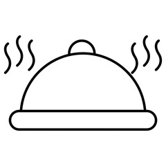 Trendy design icon of cloche
