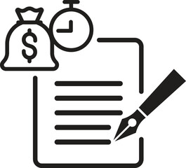 instant credit loan icon