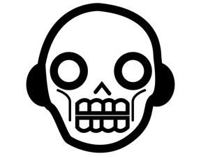 vector illustration ,head, hand, chest x-ray image, lung radiography / pneumonia, pulmonary fibrosis / health care, safety equipment concept / flat, isolated, sign and icon template