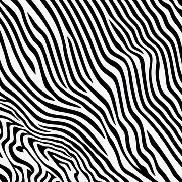 Generative AI zebra skin pattern