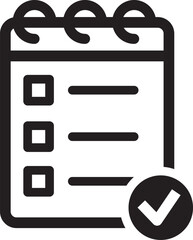 Complete Event Icon calendar vector