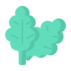 Spinach Flat Icon