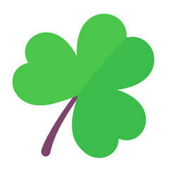 shamrock or trefoil png icon