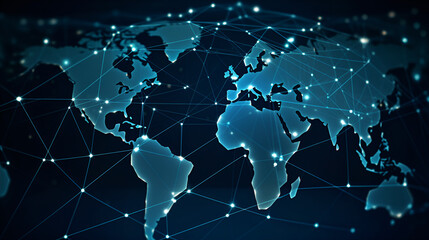 Network world map