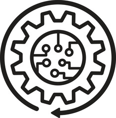 Digital operation icon