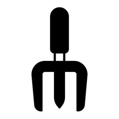 Digging Tool Glyph Icon