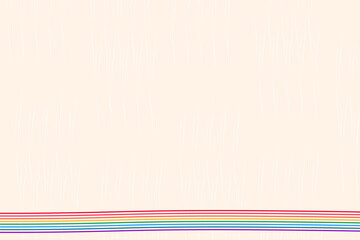 Creative art wallpaper template with rainbow strip lines on light background. Abstract collage design for prints, posters,cards,etc. Vector illustration.