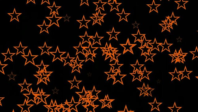 abstract background footage, animation of the stars.