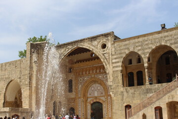 Fototapeta na wymiar Beiteddine Palace, Mount Lebanon, Chouf,