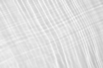 Abstract white transparent water shadow surface texture natural ripple background
