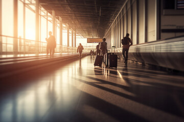 Modern Travel Vibes at the Airport