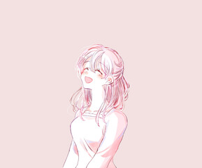 楽しそうな女性