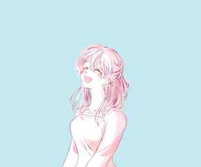 楽しそうな女性