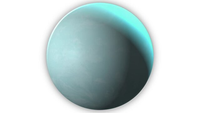 Planet Uranus from Space