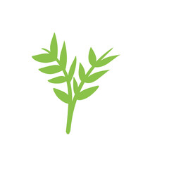 Branch Leaf vector Recolorable