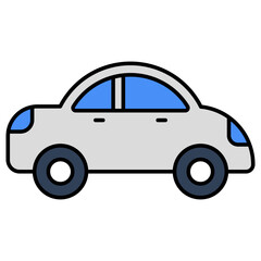 A perfect design icon of car