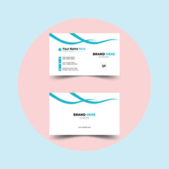 Business Company Card, Front and back cover of a modern business Card, Corporate Business card template vector design, Business Corporate card.