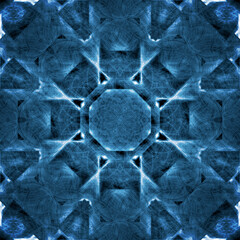 seamless pattern with mandala ornament. Traditional Arabic, Indian motifs. Great for fabric and textile, wallpaper, packaging or any desired idea.