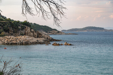 Fototapeta premium view of the sea