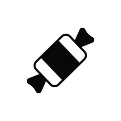 Candy icon design with white background stock illustration
