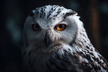 Cinematic Shot of a Highly Detailed Polar Owl - Wildlife Photography - Generative AI