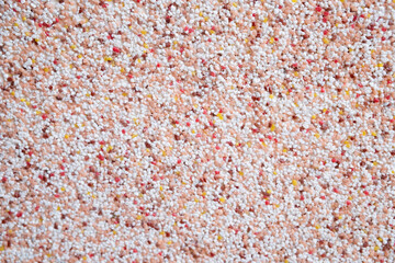 high quality decorative plaster. sample of different acrylic plasters