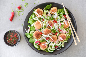 Tasty diet salad
