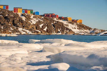 Sisimiut - a town in Greenland © Adam