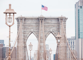 Fototapeta premium Brookly Bridge, New York 