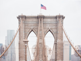 Fototapeta premium Brookly Bridge, New York 