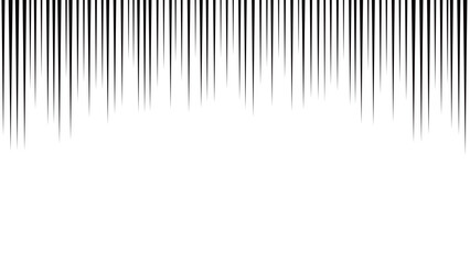 Fototapeta 下向きに流れる黒い垂れ線･効果線･漫符 - ショックや落ち込みを表現するエフェクト･背景 - 16:9
 obraz