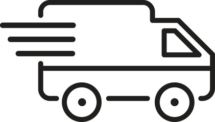 fast delivery icon vector