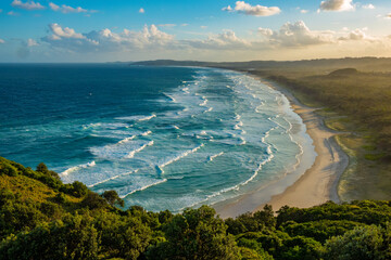 Arakwal National Park, Cape Byron, the most easterly point of mainland Australia, Byron Bay, New...