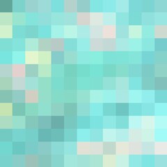 Blue geometric design element. Vector illustration in polygonal style. Pixel. eps 10