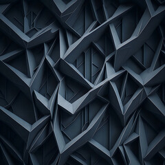 Abstract architecture background. Geometric Design. Textured wallpaper. AI generated.