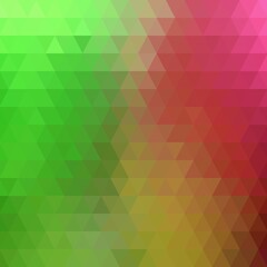 colored triangles. great idea for a presentation template. eps 10