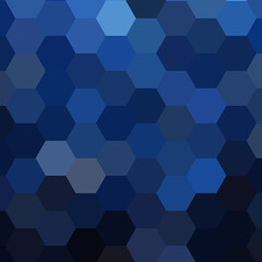 Vector hexagon background. Abstract geometric.blue illustration. eps 10