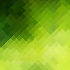 Green pixel background. Vector template for a presentation. eps 10