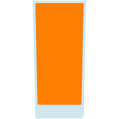 Zombie glass icon, cocktail glass name related vector