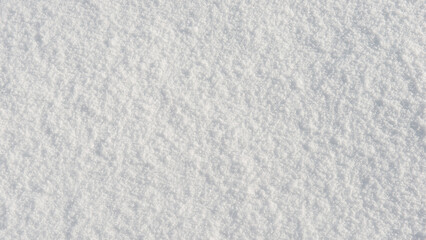 Fototapeta premium Snow surface in sunlight. Banner.