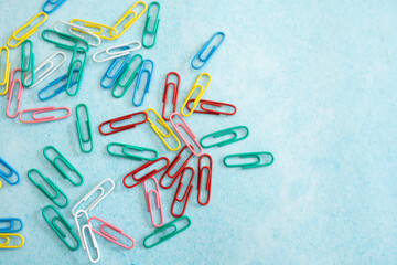 National Paperclip Day concept background