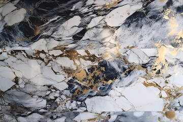 Fototapeta premium Digitally created unique texture such as marble. Generative Ai.