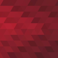 Red triangles - seamless geometric background. Vector illustration, fully editable, you can change the shape and color. eps 10