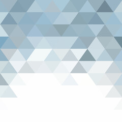 Geometric abstract background. Vector image. polygonal style. Blue triangles. eps 10