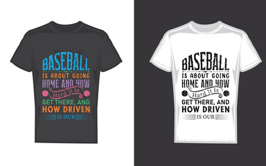 Baseball t-shirt  Design 